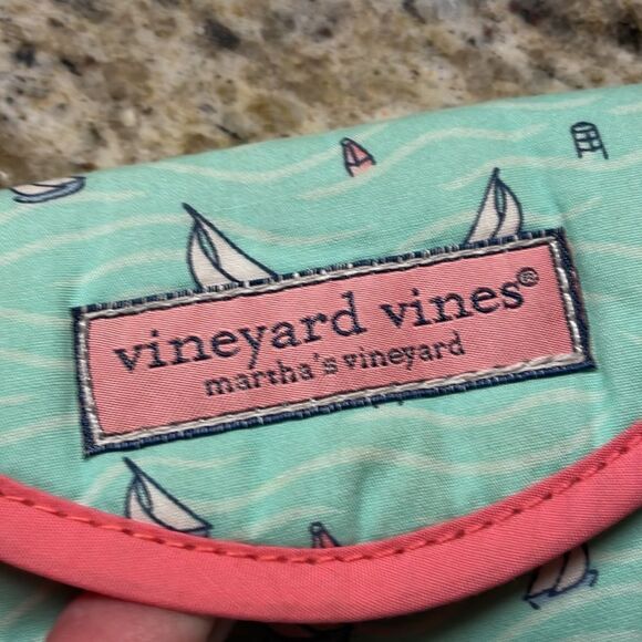 Vineyard Vines Fabric Nautical Wallet - Picture 4 of 9